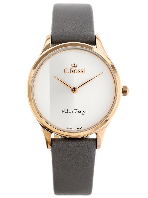 G. Rossi Dámské analogové hodinky Frostcall šedá Univerzální