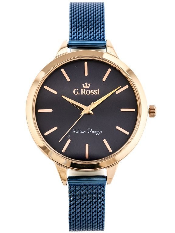 G. Rossi Dámské analogové hodinky Witherleaf mořská modrá Univerzální