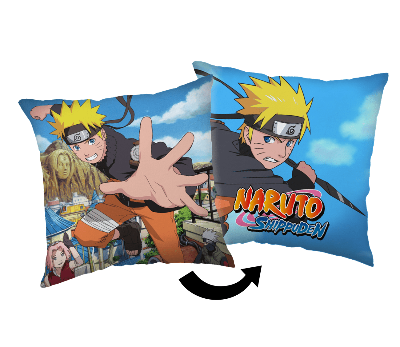 Jerry Fabrics Dekorační polštářek 40x40 cm - Naruto 02