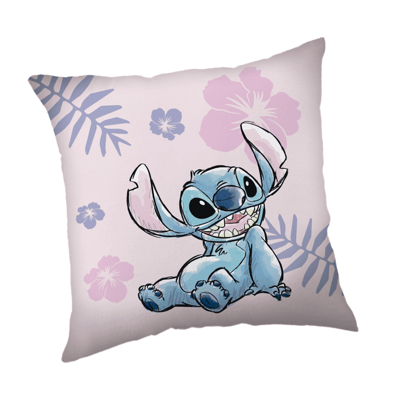 Jerry Fabrics Dekorační polštářek 35x35 cm -  Lilo and Stitch