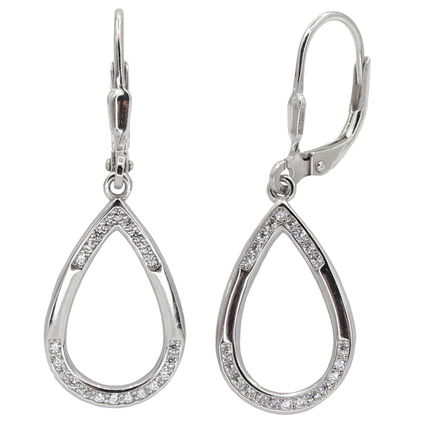 Stříbrné náušnice 105992