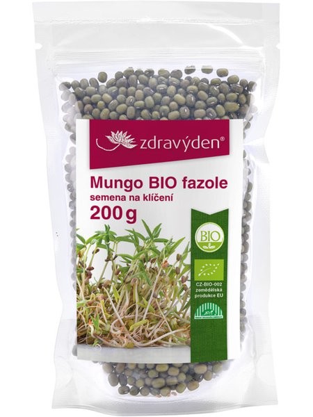 ZdravýDen Mungo BIO fazole na klíčení 200 g