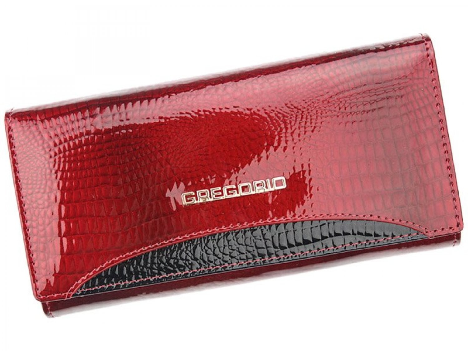 Dámská kožená peněženka červená - Gregorio Issis červená