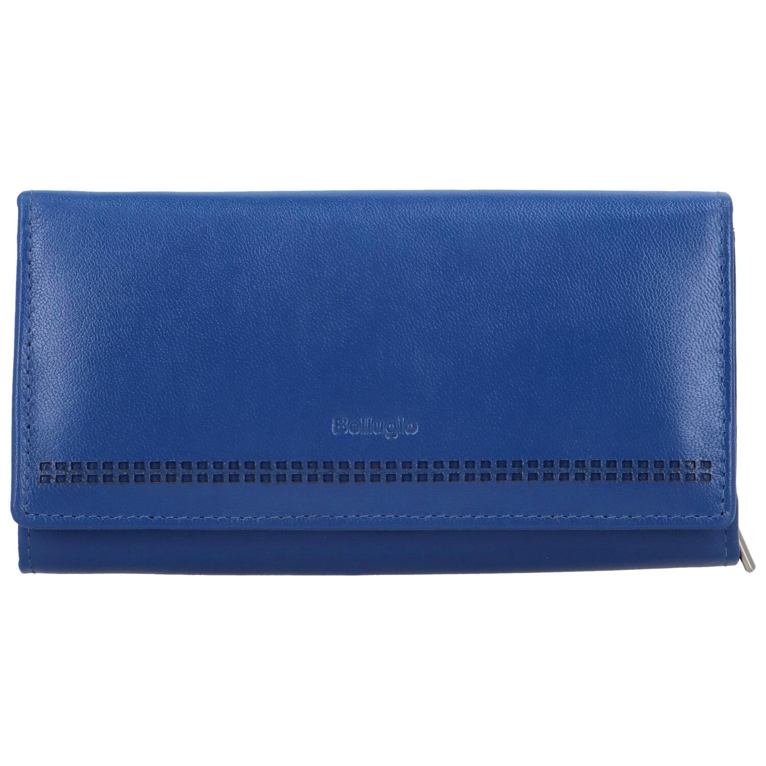 Dámská kožená peněženka tmavě modrá - Bellugio Reanda tmavě modrá