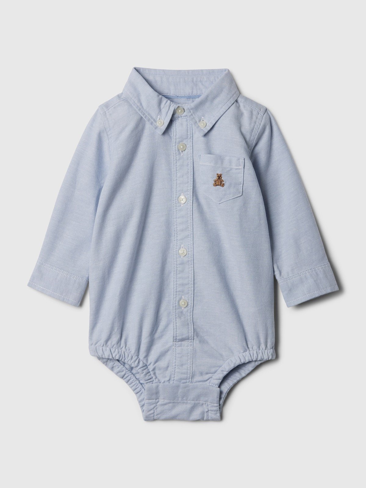 GAP Baby košilové body oxford - Kluci