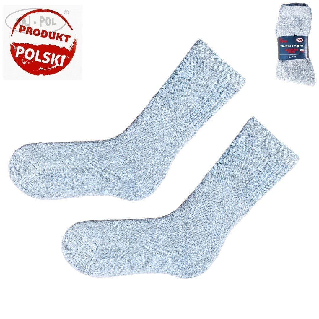 Raj-Pol Man's 5Pack Socks Frotte