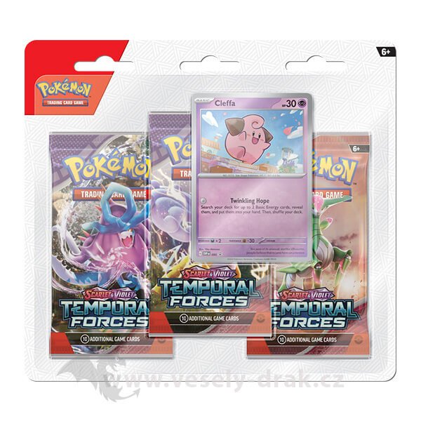 Pokémon Temporal Forces 3-Pack Blister - Cyclizar