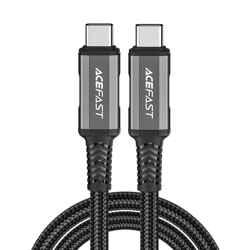 Kabel USB-C na USB-C Acefast C1-09, 48W, 1m (černošedý)