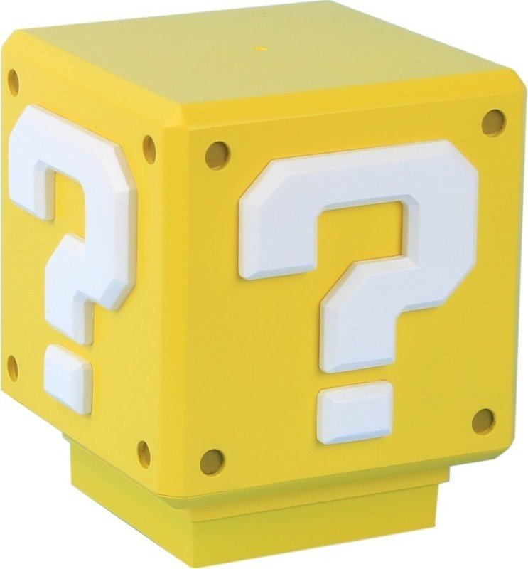 Světlo Super Mario - mini Question blok - EPEE Merch - Paladone