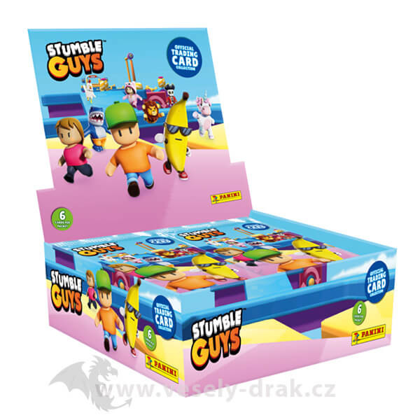 Stumble Guys - karty (box s 24 balíčky)