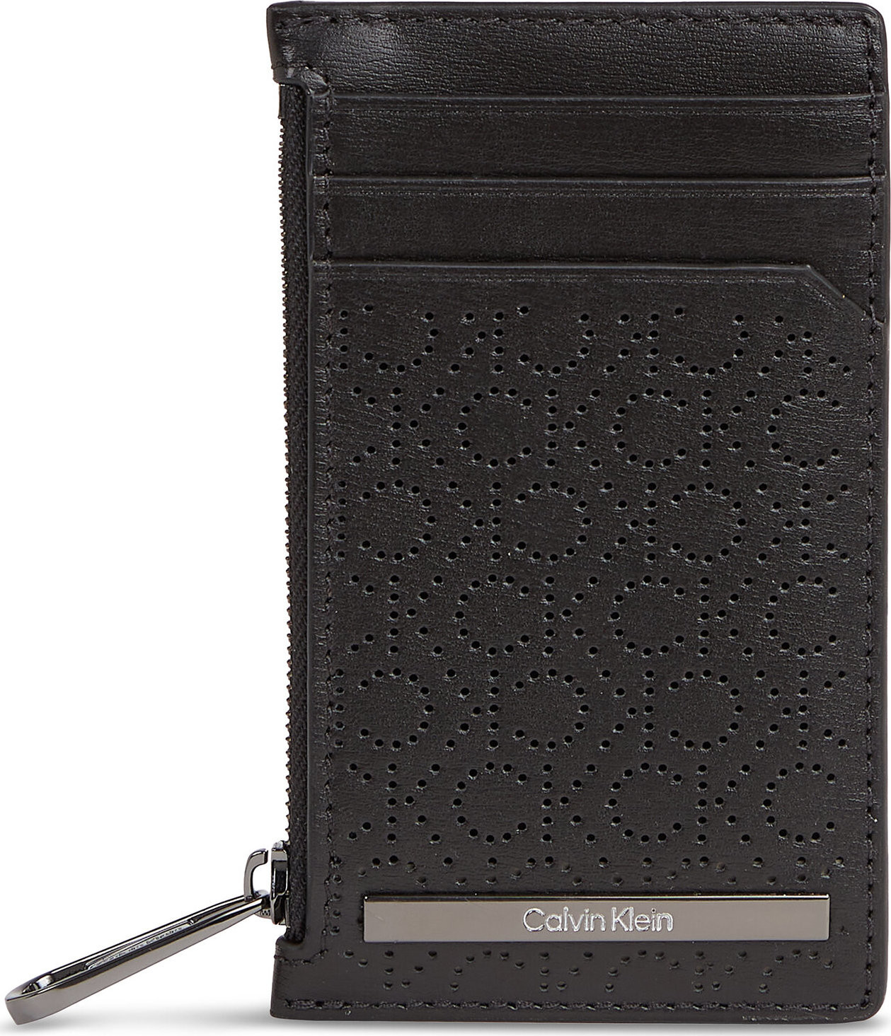 Pouzdro na kreditní karty Calvin Klein Modern Bar Ns Cardholder 6Cc K50K511837 Ck Mono Perf Black 0GK