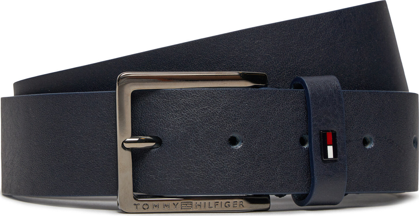 Pánský pásek Tommy Hilfiger Oliver 3.5 Ext AM0AM12298 Space Blue DW6