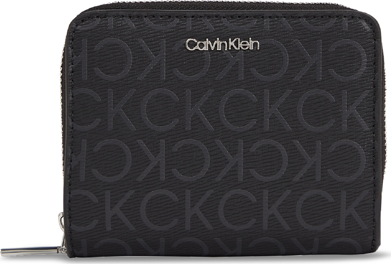 Malá dámská peněženka Calvin Klein Ck Must Md Z/A Wallet_Epi Mono K60K611932 Black Epi Mono 0GJ