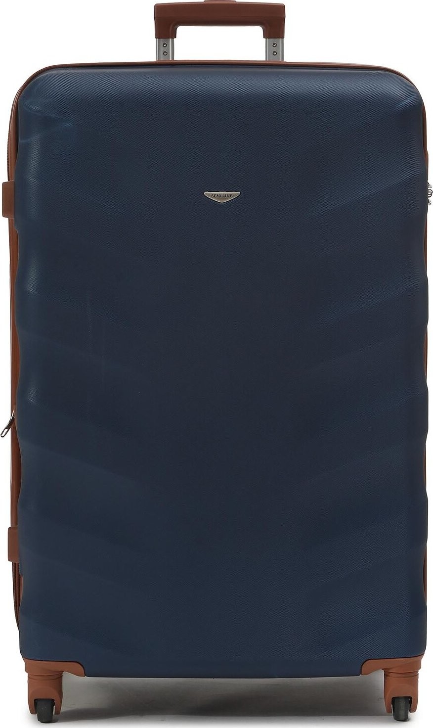 Velký kufr Semi Line T5643-6 Tmavomodrá