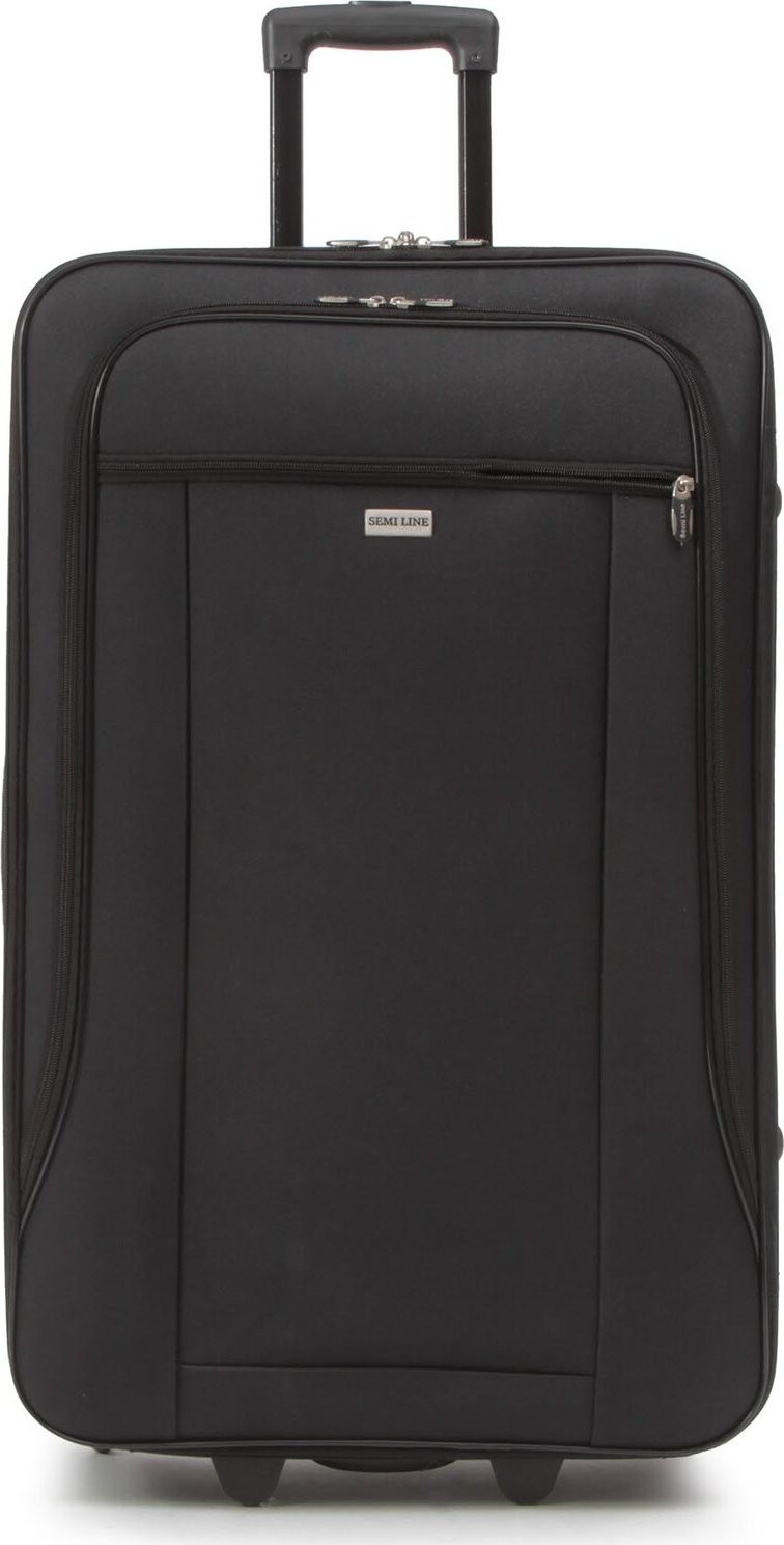 Velký kufr Semi Line T5554-4 Černá
