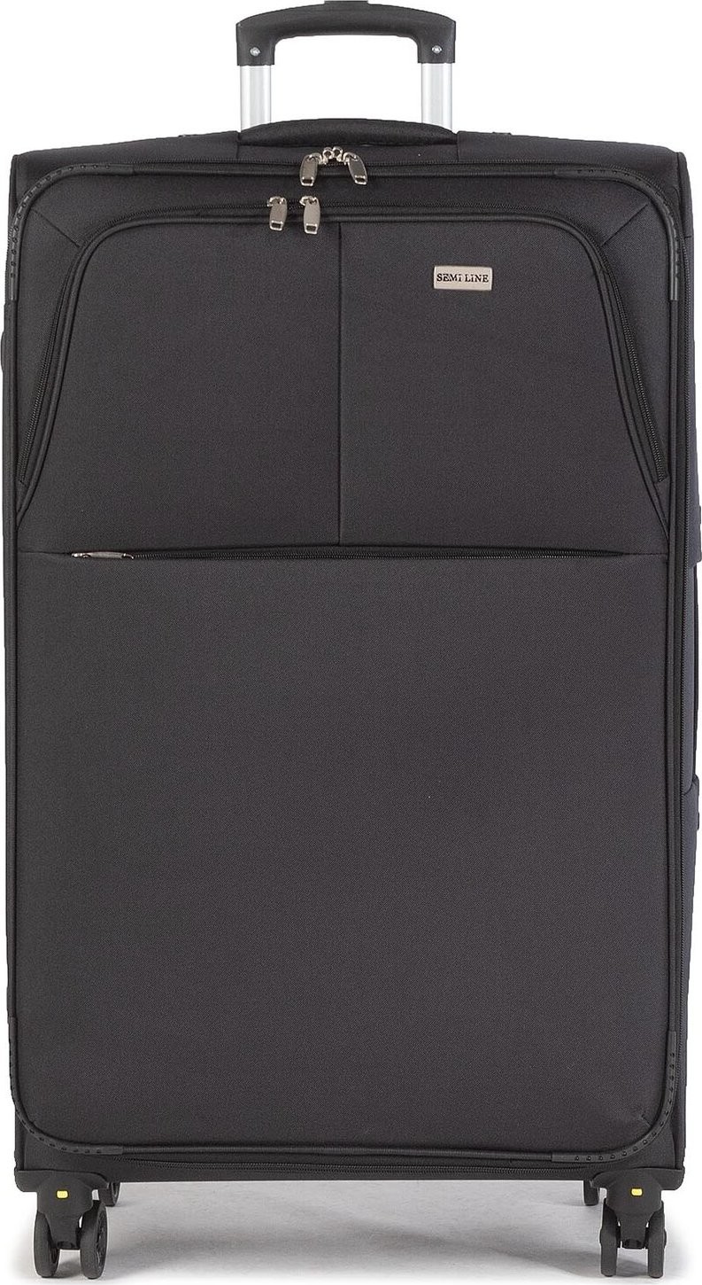 Velký kufr Semi Line T5514-6 Černá