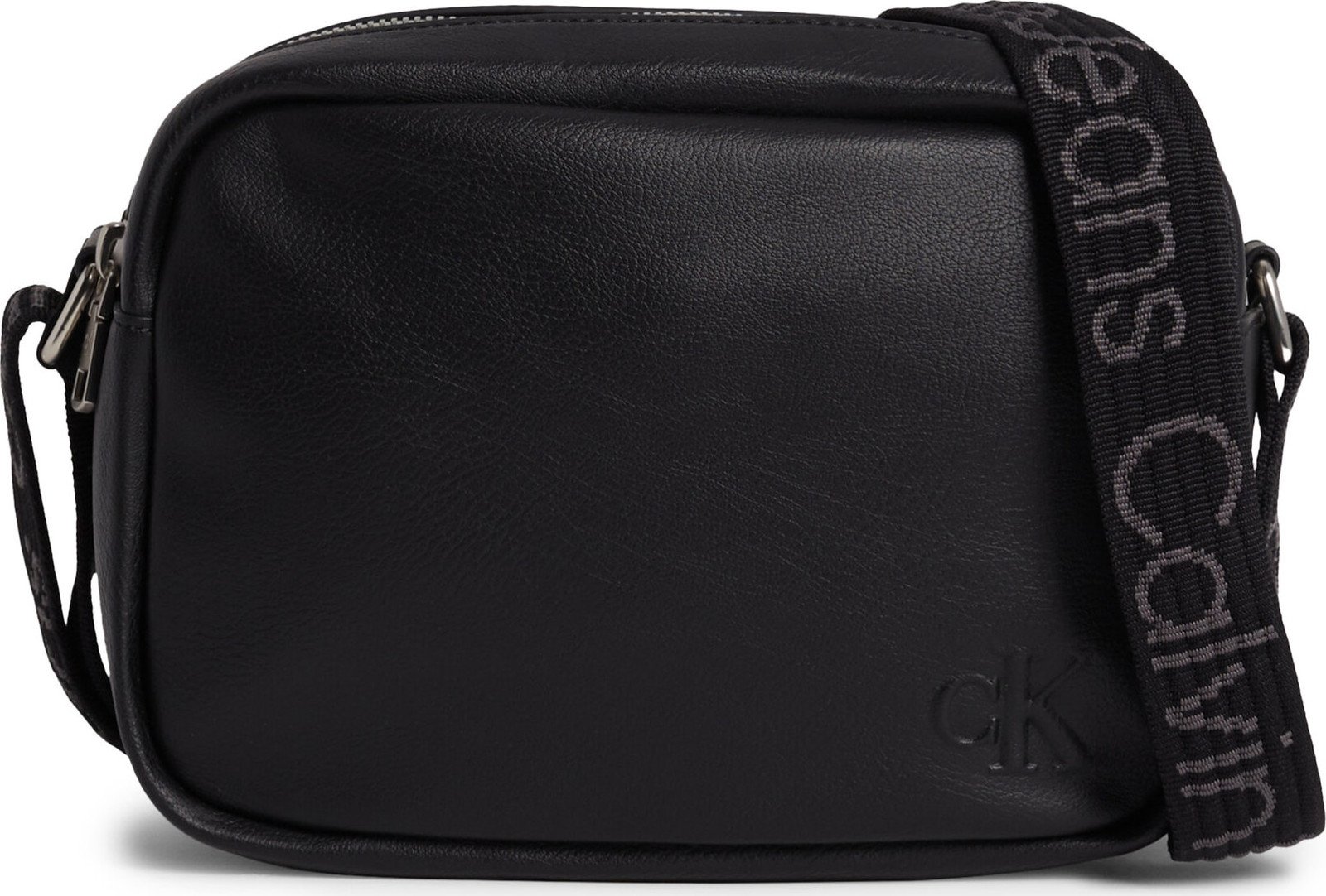 Kabelka Calvin Klein Jeans Ultralight Dblzip Camerabag21 Pu K60K611554 Black BEH