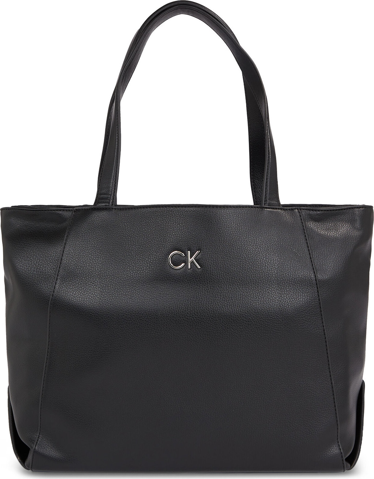 Kabelka Calvin Klein Ck Daily Shopper Medium Pebble K60K611766 Ck Black BEH