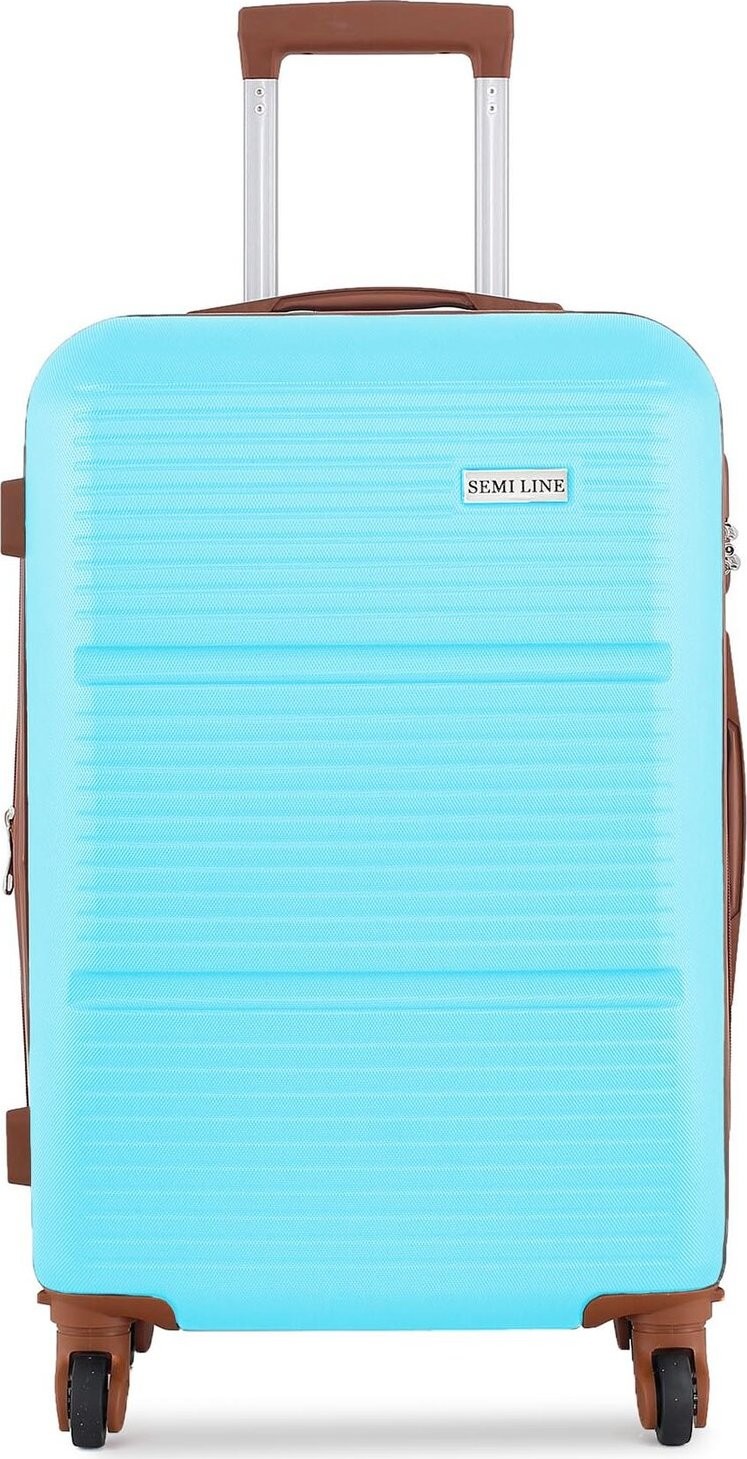 Velký kufr Semi Line T5640-6 Modrá