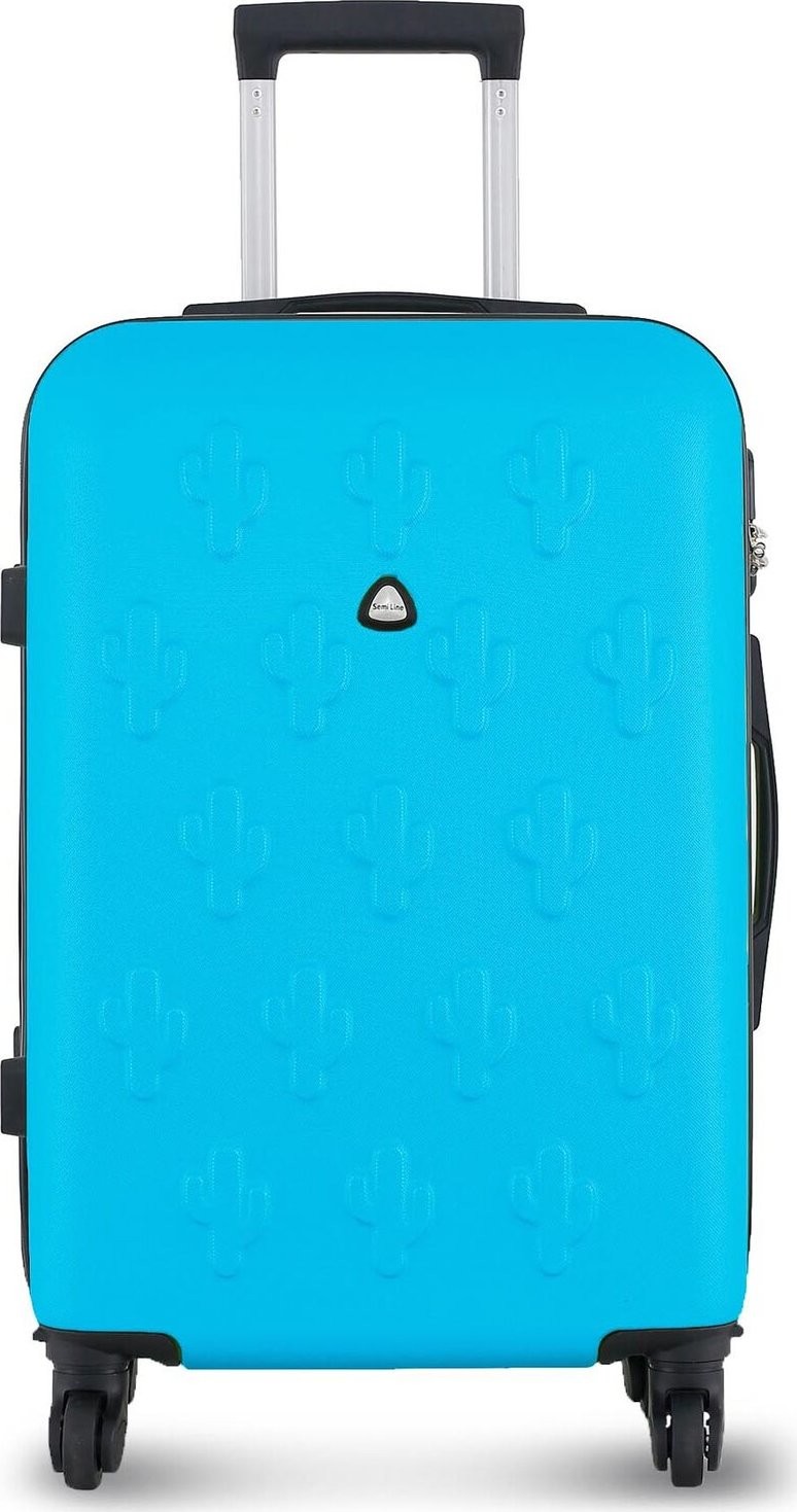 Velký kufr Semi Line T5630-6 Modrá