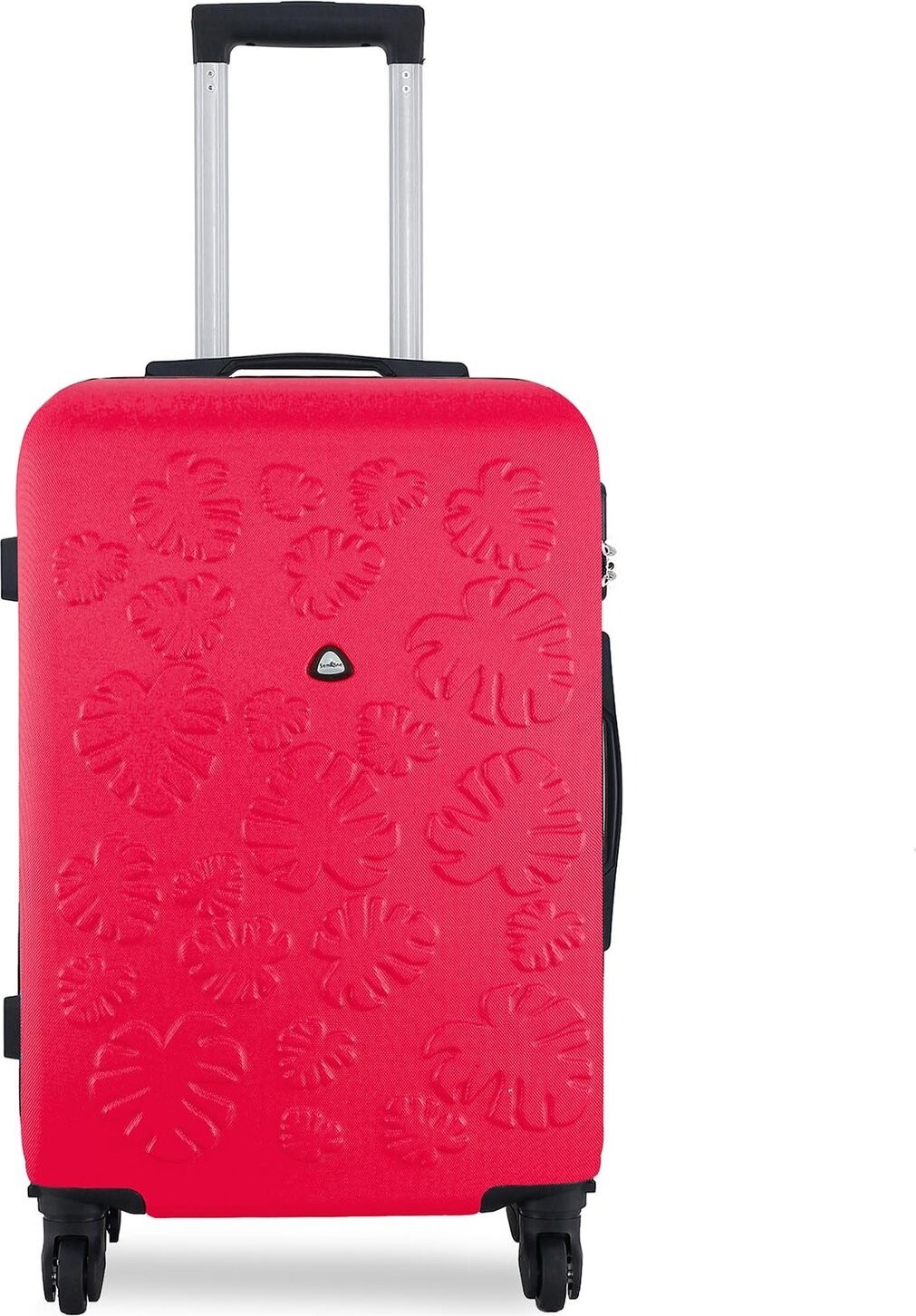 Velký kufr Semi Line T5623-6 Růžová