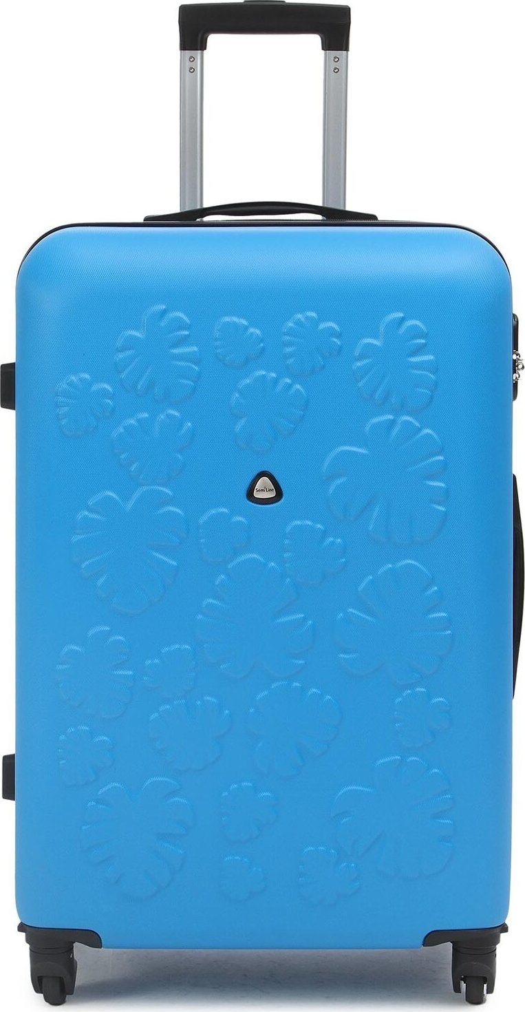 Velký kufr Semi Line T5570-5 Modrá