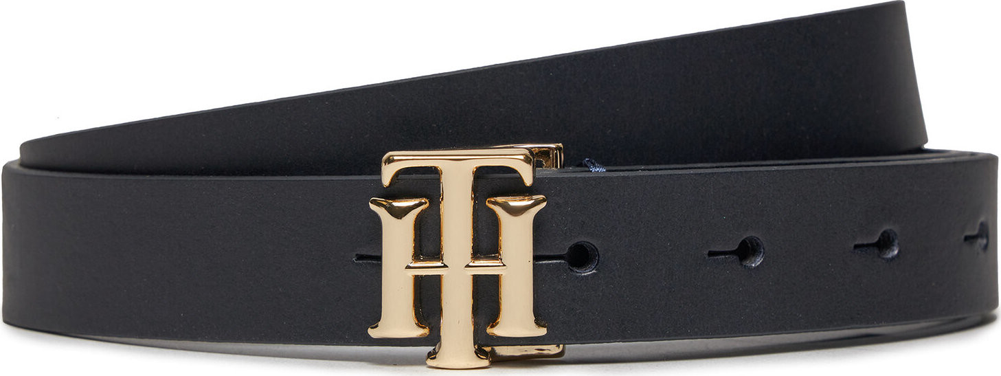 Dámský pásek Tommy Hilfiger Logo Belt 2.5 AW0AW08554 Blu CJM
