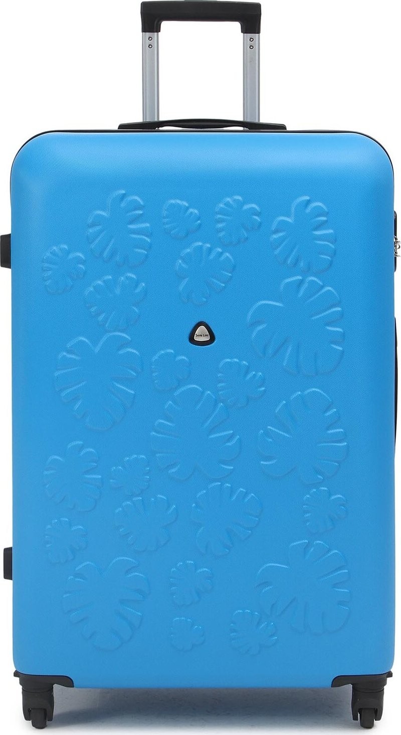 Velký kufr Semi Line T5570-6 Modrá
