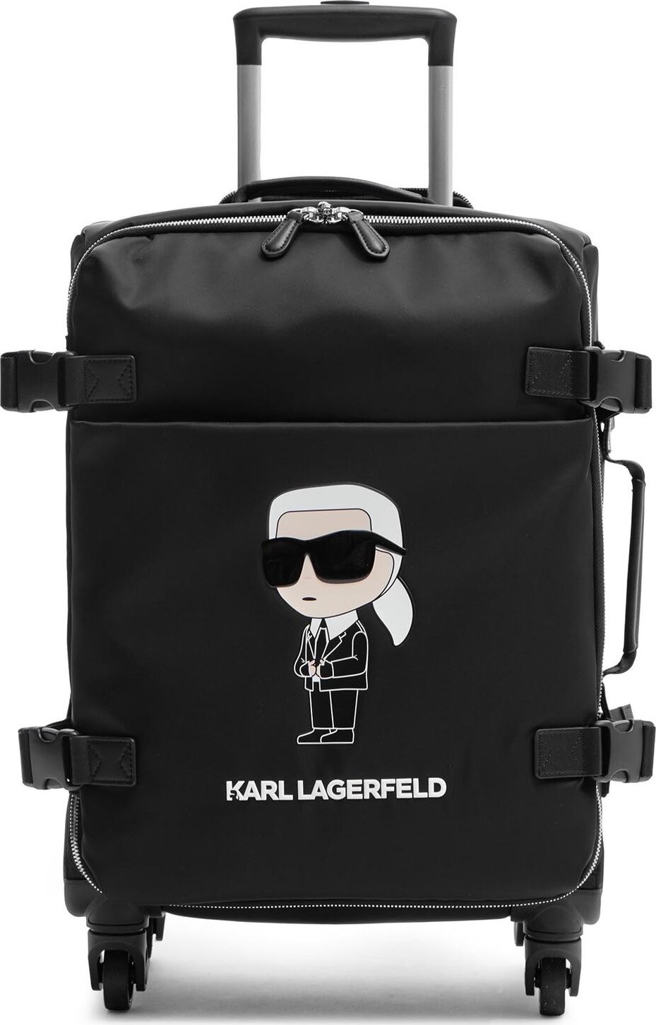 Kabinový kufr KARL LAGERFELD 235W3255 A999 Black