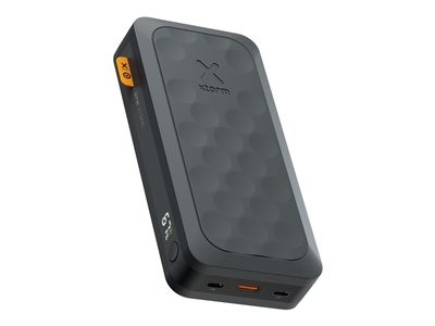 xtorm Fuel Series 5 - Power banka - 27000 mAh - 67 Watt - PD, QC 3.0 - 3 výstupní konektory (USB, 2 x USB-C) - půlnoční čerň