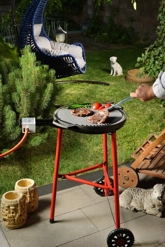 Hermia BBQ Grill Parilla Med - Orange