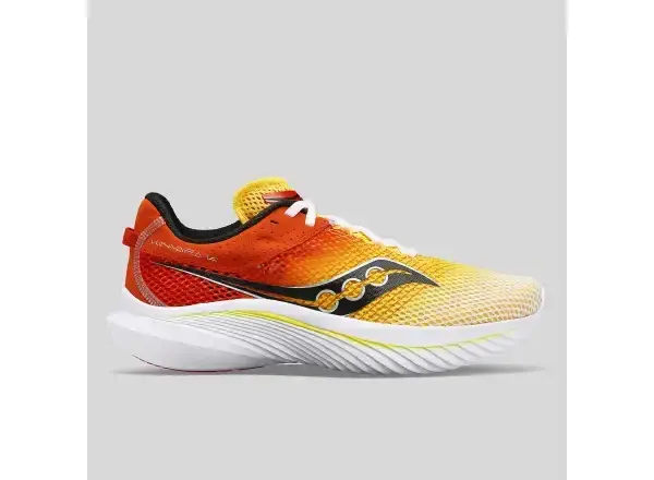 Saucony Kinvara 14 pánská běžecká obuv White/Vizigold vel. UK 9 /EU 44