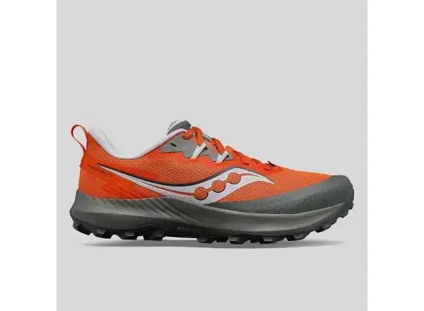 Saucony Peregrine 14 pánská běžecká obuv Pepper/Bough vel. UK 9,5 / EU 44,5