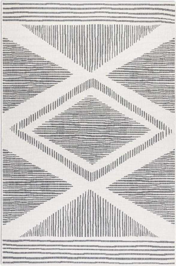 Krémovo-šedý venkovní koberec 80x150 cm Gemini – Elle Decoration