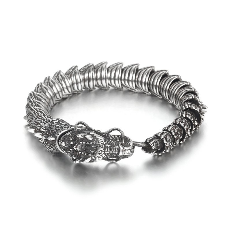 Royal Fashion pánský náramek Drak KB170307-MZOZ