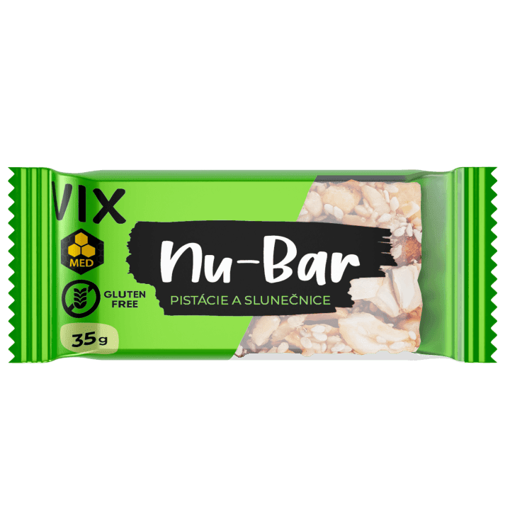 Vix Nu-Bar pistácie a slunečnice 35g