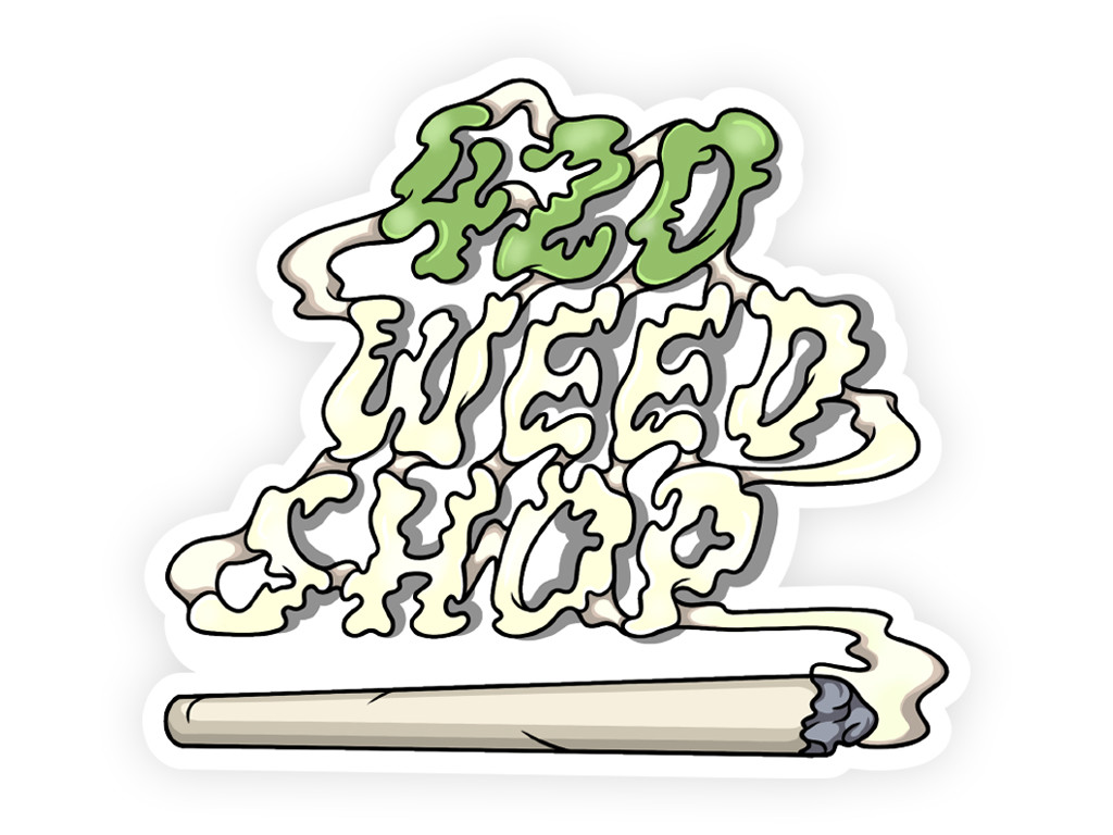 Samolepka joint - weedshop
