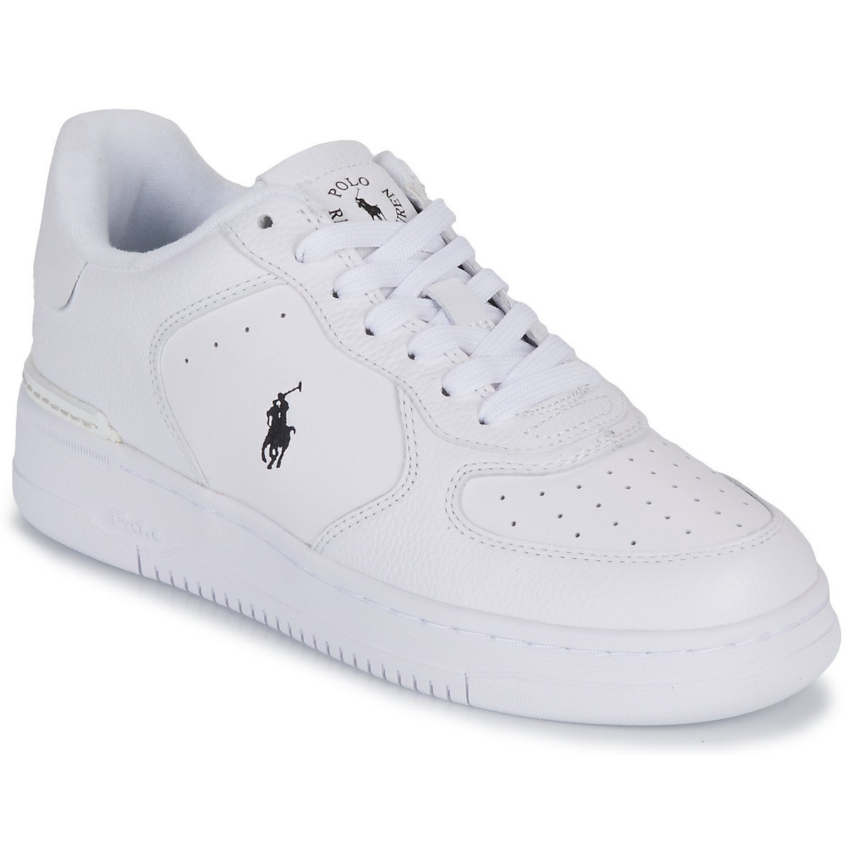 Polo Ralph Lauren  MASTERS CRT-SNEAKERS-LOW TOP LACE  Bílá