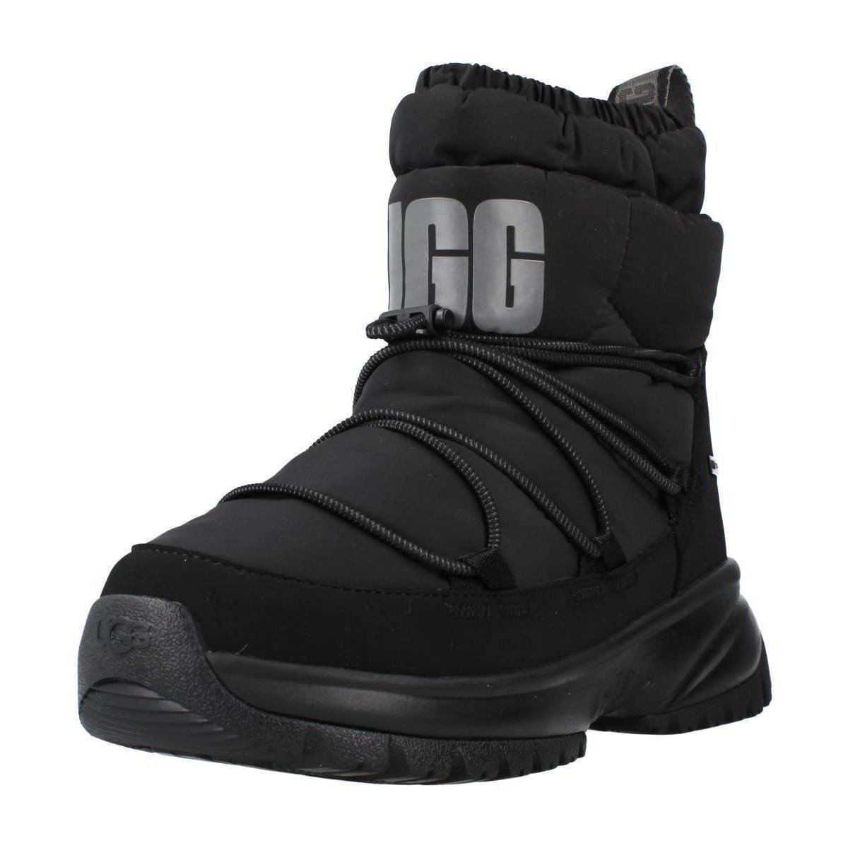 UGG  W YOSE PUFFER MID  Černá