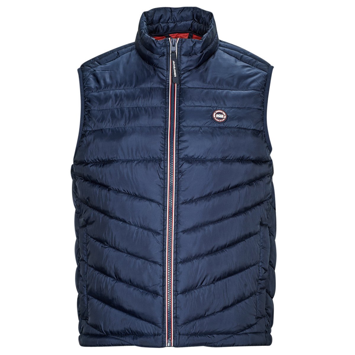 Jack & Jones  JJEFLY BODYWARMER COLLAR  Tmavě modrá