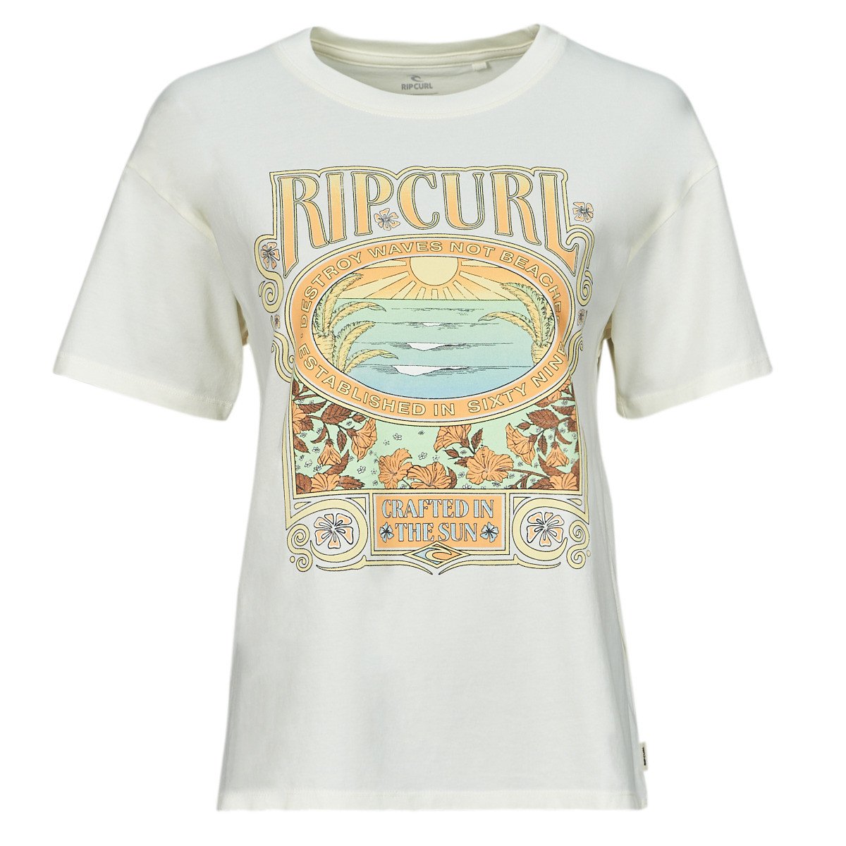 Rip Curl  LONG DAYS RELAXED TEE  Bílá