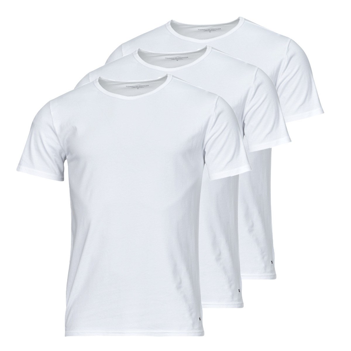 Tommy Hilfiger  STRETCH CN SS TEE 3PACK X3  Bílá