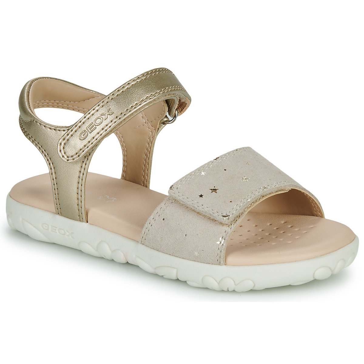 Geox  J SANDAL HAITI GIRL  Béžová