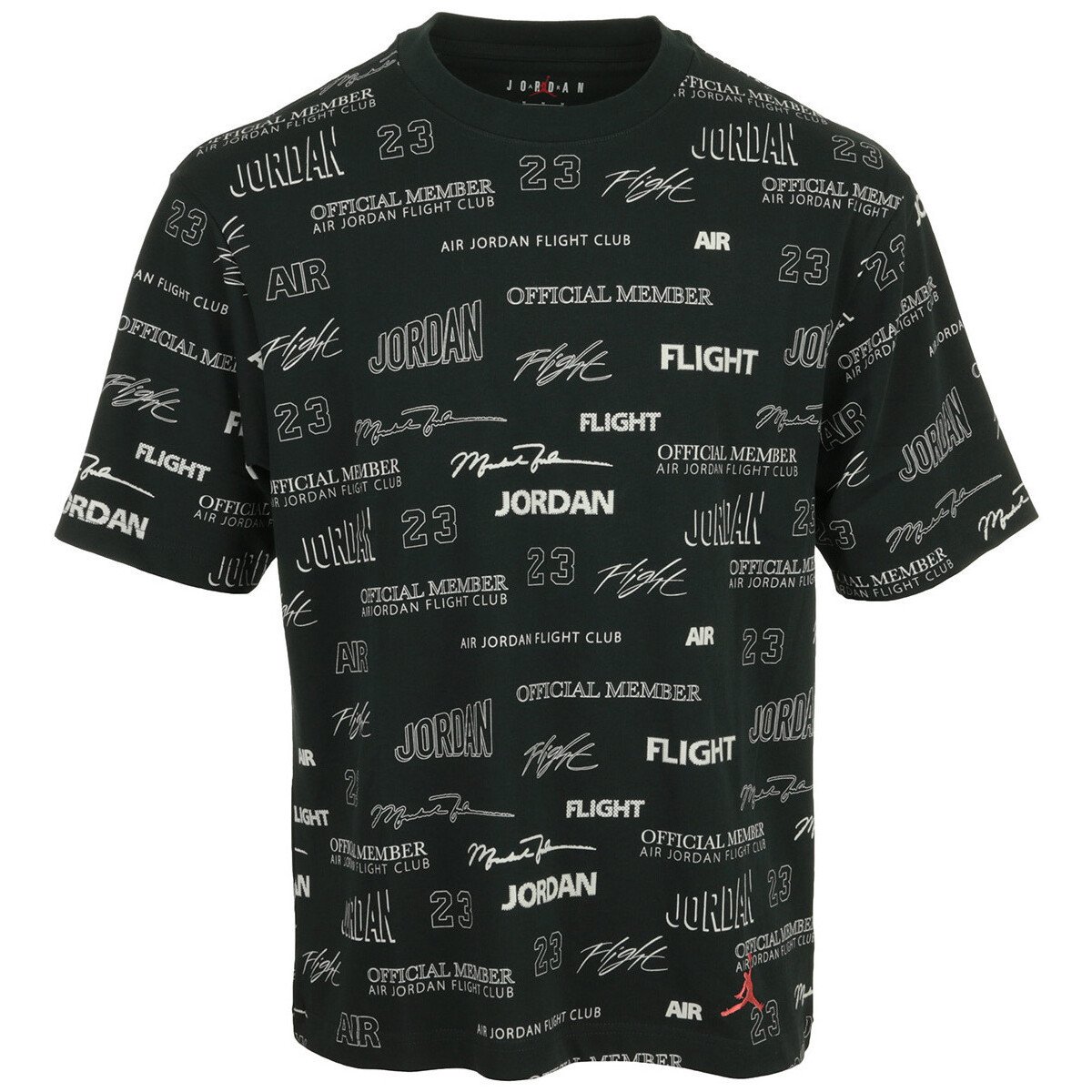 Nike  M J Flt Stmt 85 Ss Crew  Černá