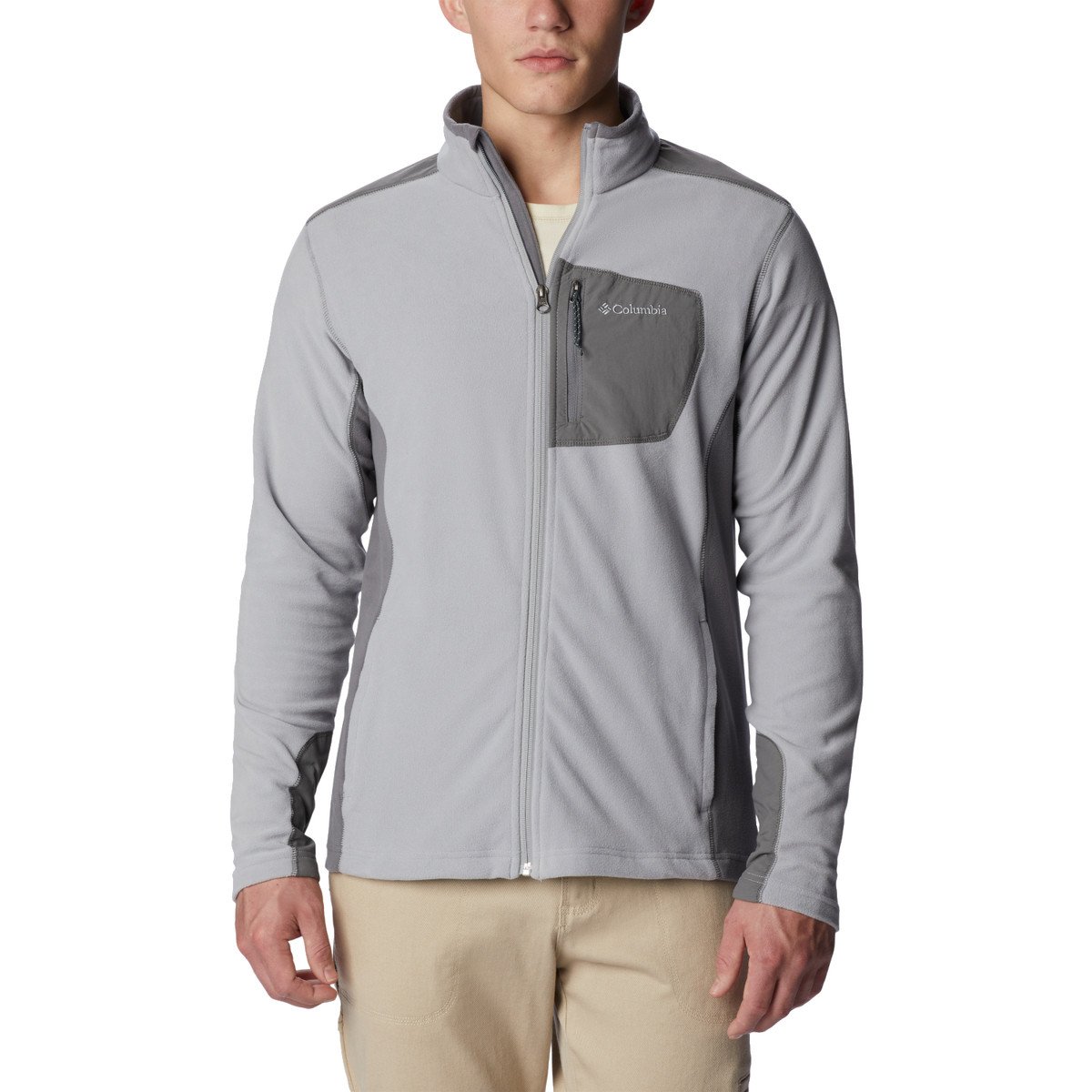 Columbia  Klamath Range Full Zip Fleece  Šedá