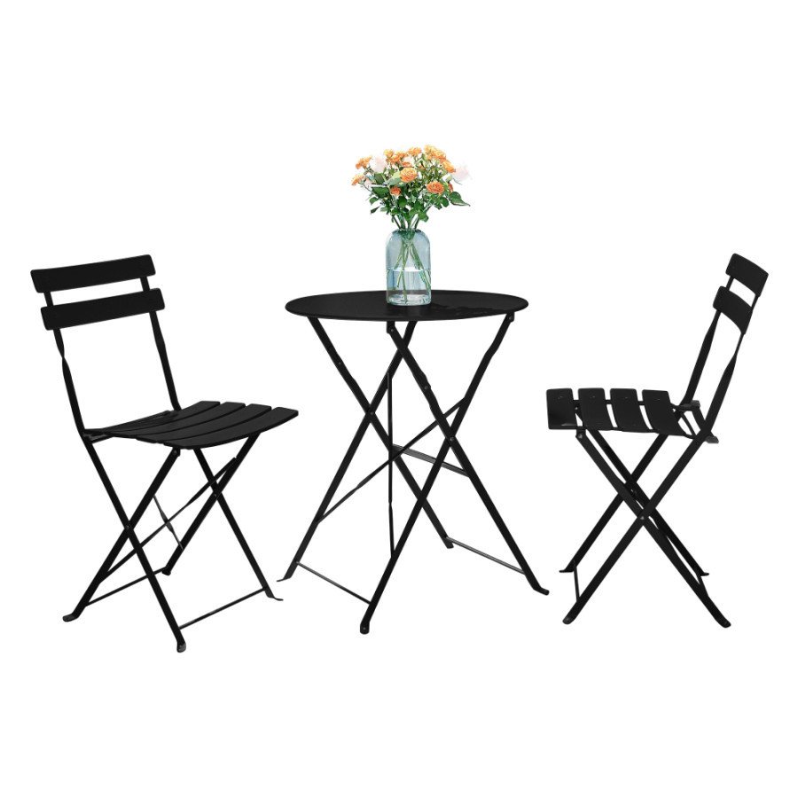 Tempo Kondela Zahradní set 1+2 OBAX - ocel, černá