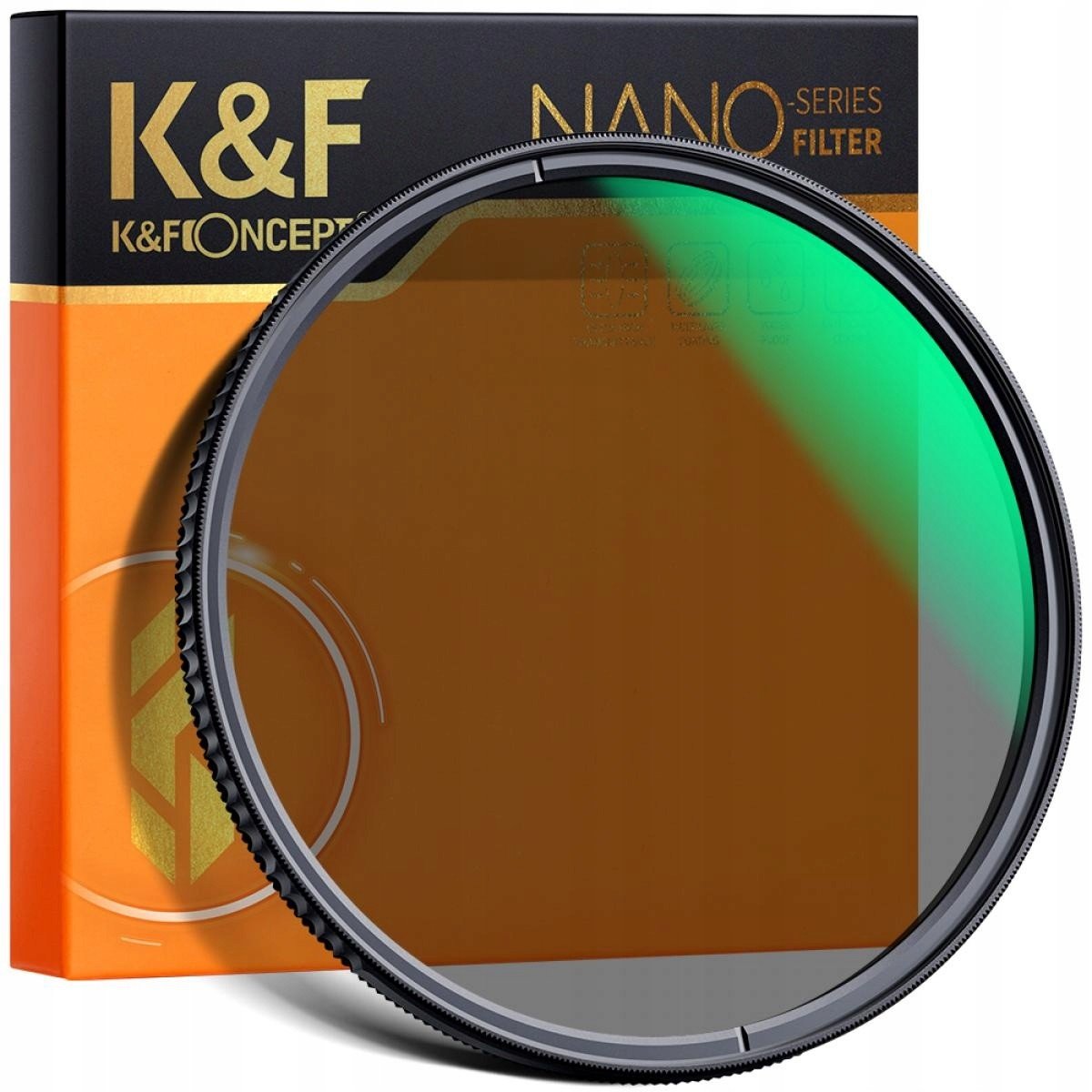 K&f Concept Cpl filtr 127mm série Nano-x