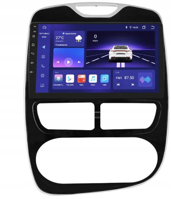 10,1“ Android 12 Autorádio Renault Clio 2012-2016 (4+32GB) CarPlay