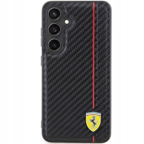 Originální pouzdro Ferrari obal Karbon kryt case pro Samsung S24+ Plus