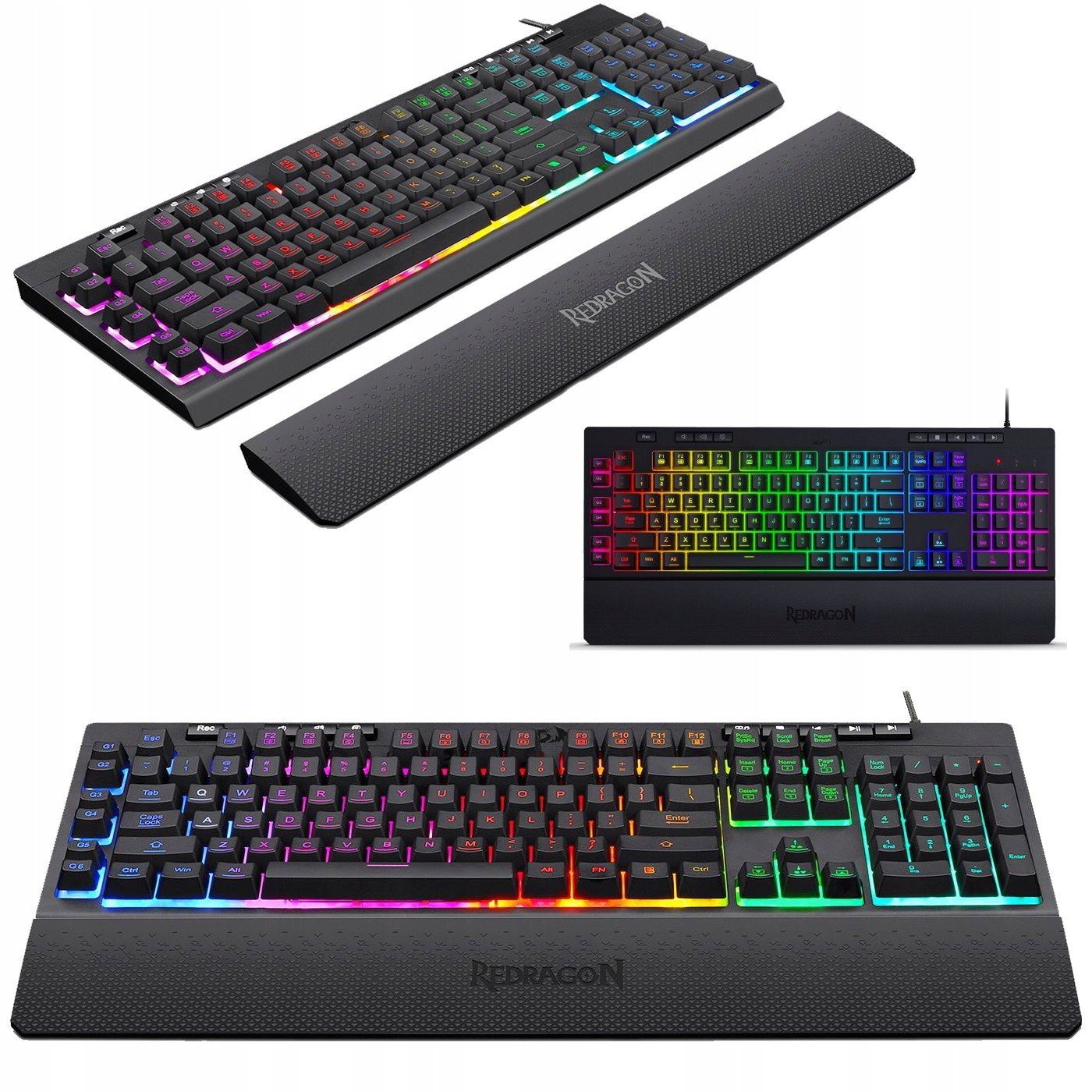 Klávesnice Redragon K512 Shiva Rgb Usb